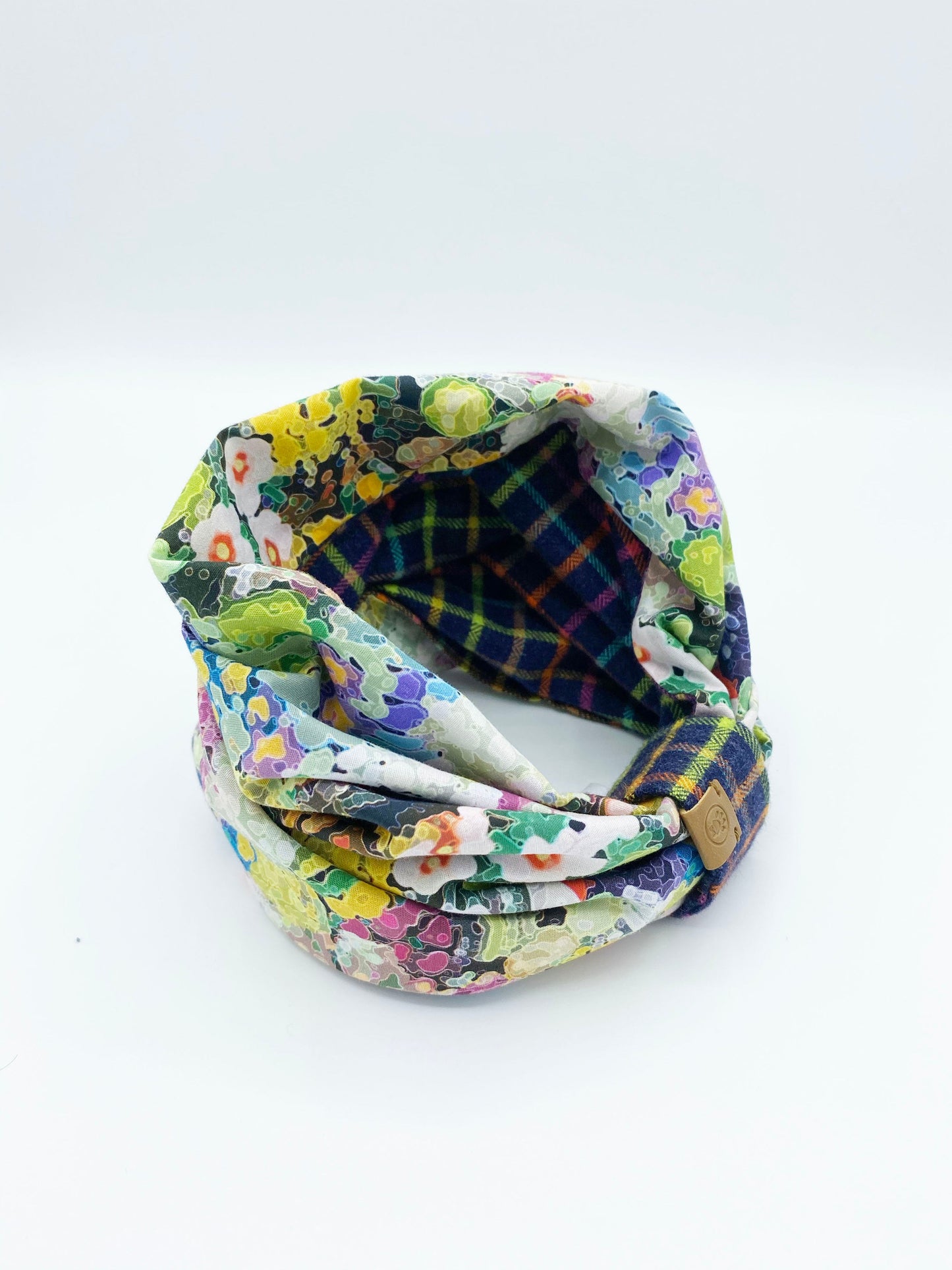 'Brett' Reversible Pet Snood Dog Snood BESPOKE PAWS