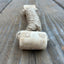 hemp rope + coffee wood toy hemp rope dog pull toys rōmng