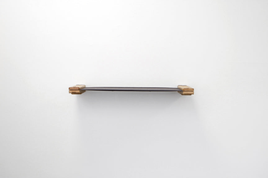 Hanging Cat Bed Hammock Natural Bamboo Charcoal Gray Canvas 26" Cat Hammock Catastrophic Creations