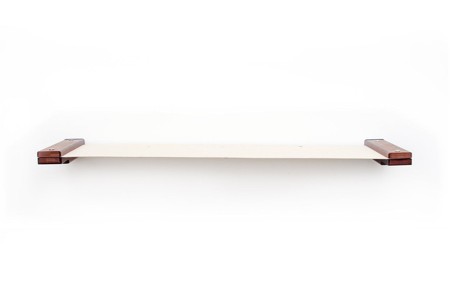 Hanging Cat Bed Hammock English Chestnut Bamboo Natural Canvas 34" Cat Hammock Catastrophic Creations