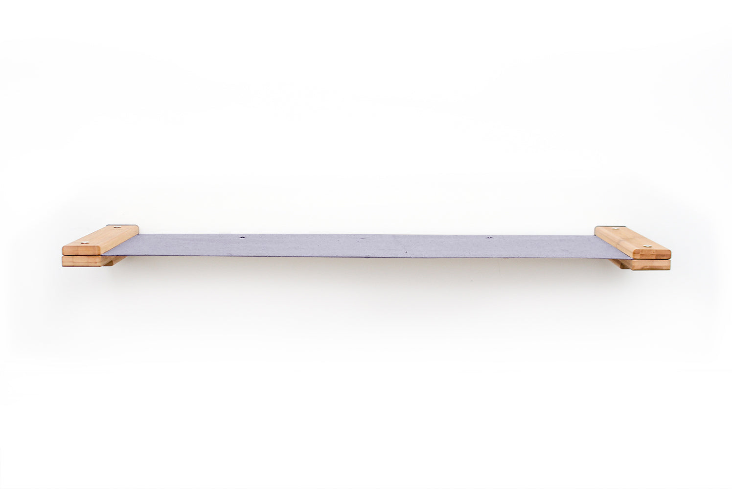 Hanging Cat Bed Hammock Natural Bamboo Charcoal Gray Canvas 34" Cat Hammock Catastrophic Creations