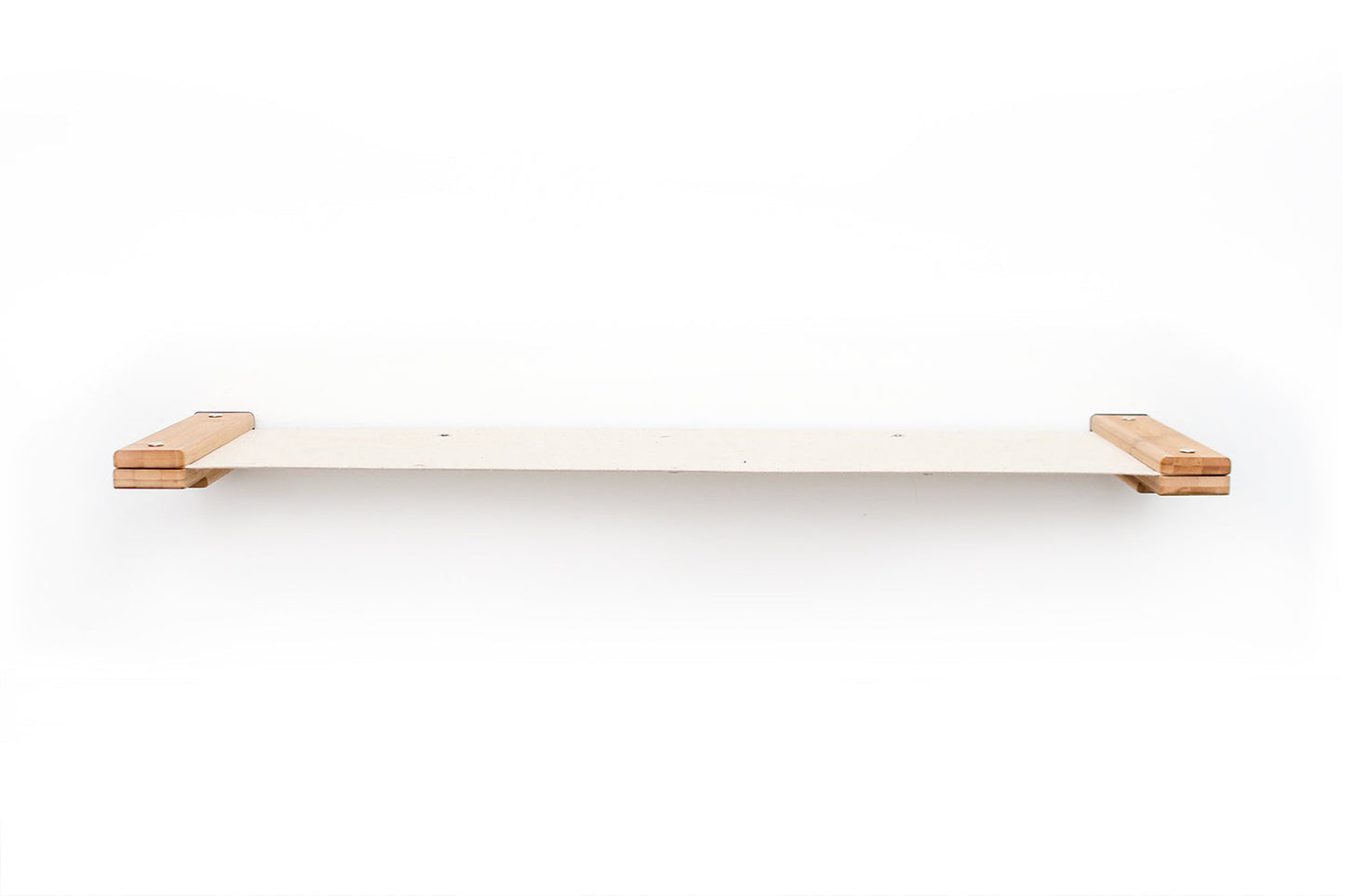 Hanging Cat Bed Hammock Natural Bamboo Natural Canvas 34" Cat Hammock Catastrophic Creations