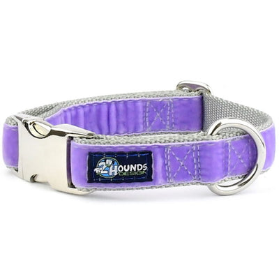Lavender Velvet Essential Dog Collar Dog Collar 2 Hounds Design