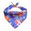 Love Graffiti Blue Dog Bandana 2 Hounds Design