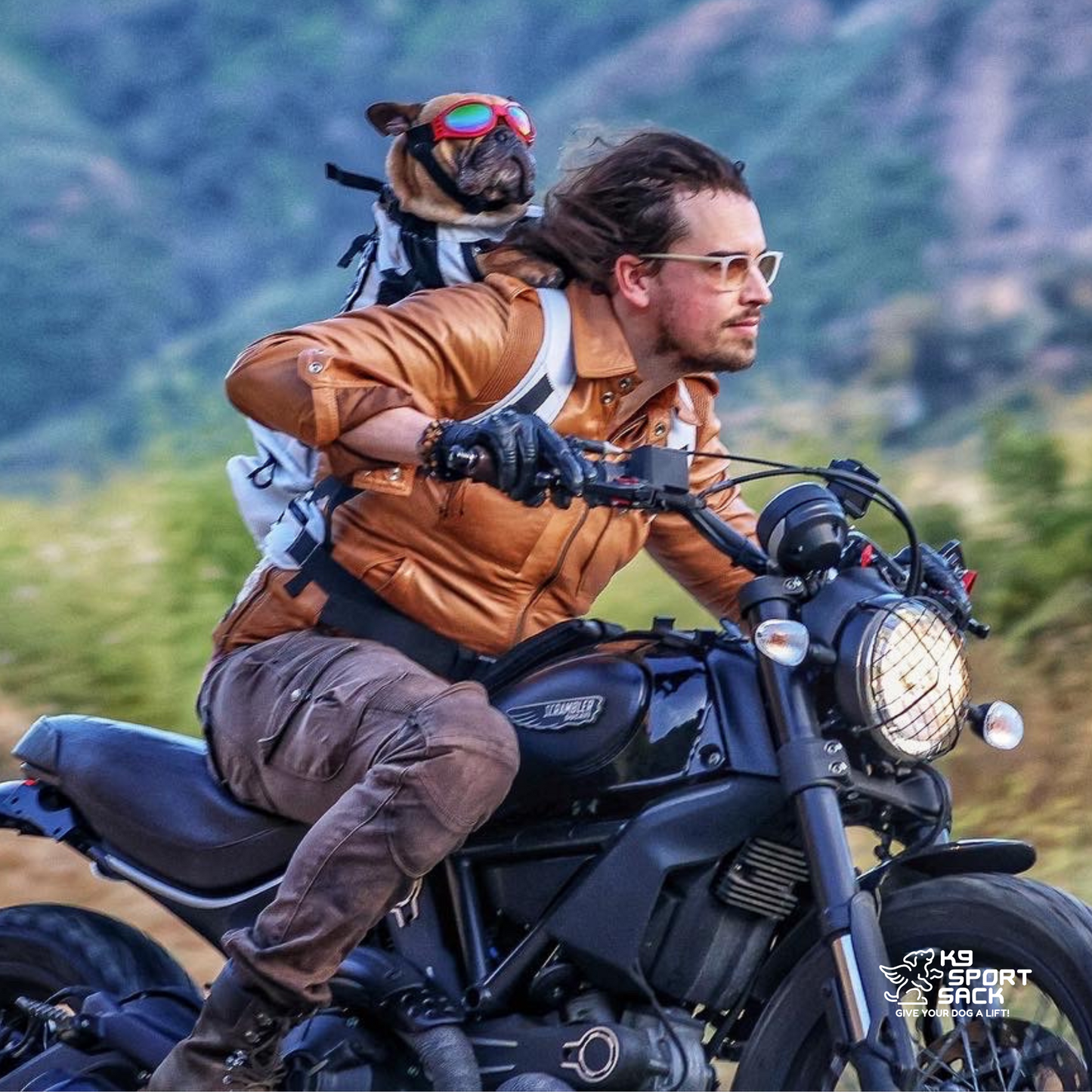 Knavigate | Advanced Dog Carrier with Internal Frame & Hip Belt Carriers K9 Sport Sack