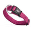 Comfort Microfiber Flat Dog Collar Pink Dog Collar Dogline