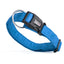 Comfort Microfiber Flat Dog Collar Blue Dog Collar Dogline
