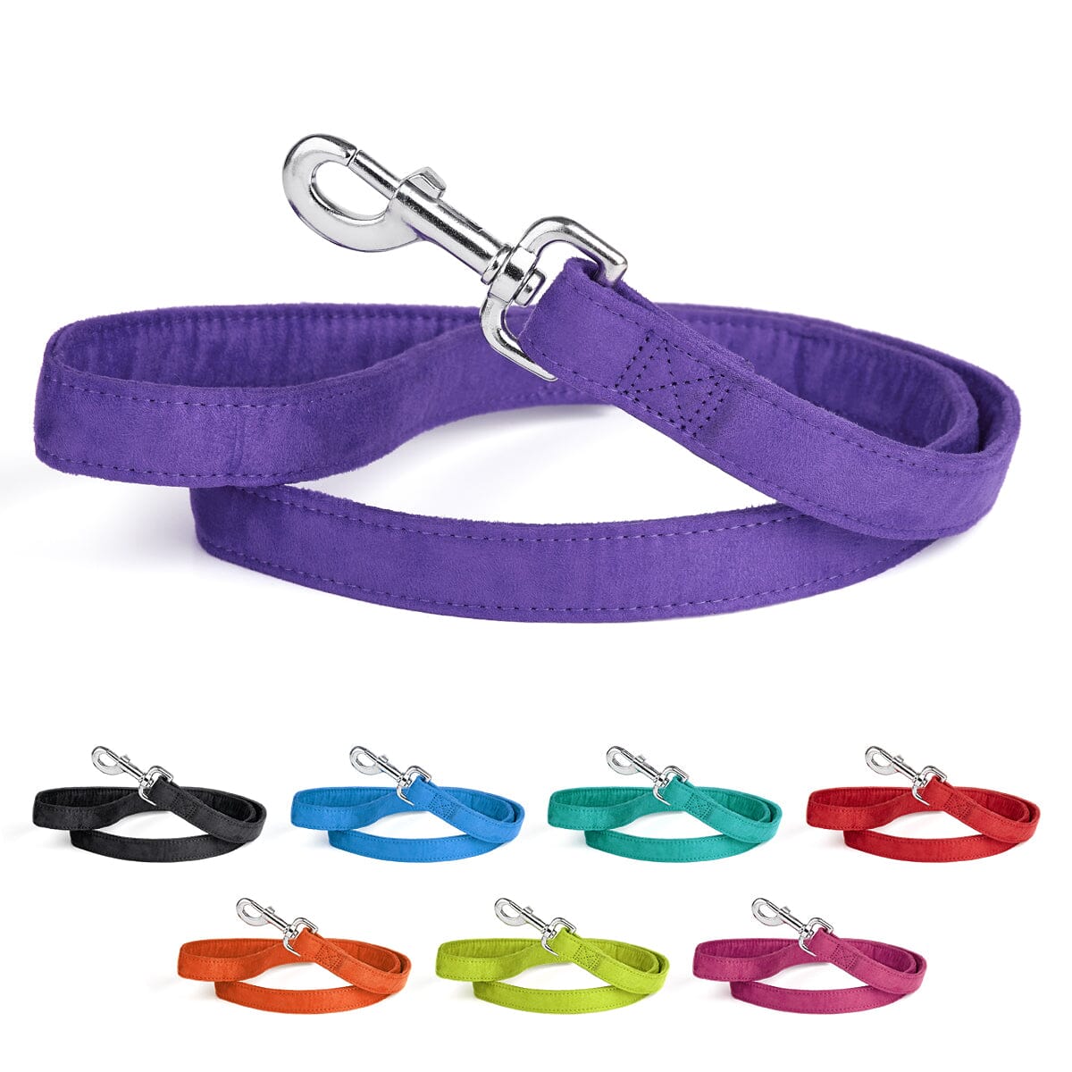 Comfort Microfiber Flat Dog Leash Dog Leashes Dogline