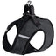 Boston Mesh Dog Harness + Built-in Hook & Loop Fastener Black Dog Harnesses Dogline