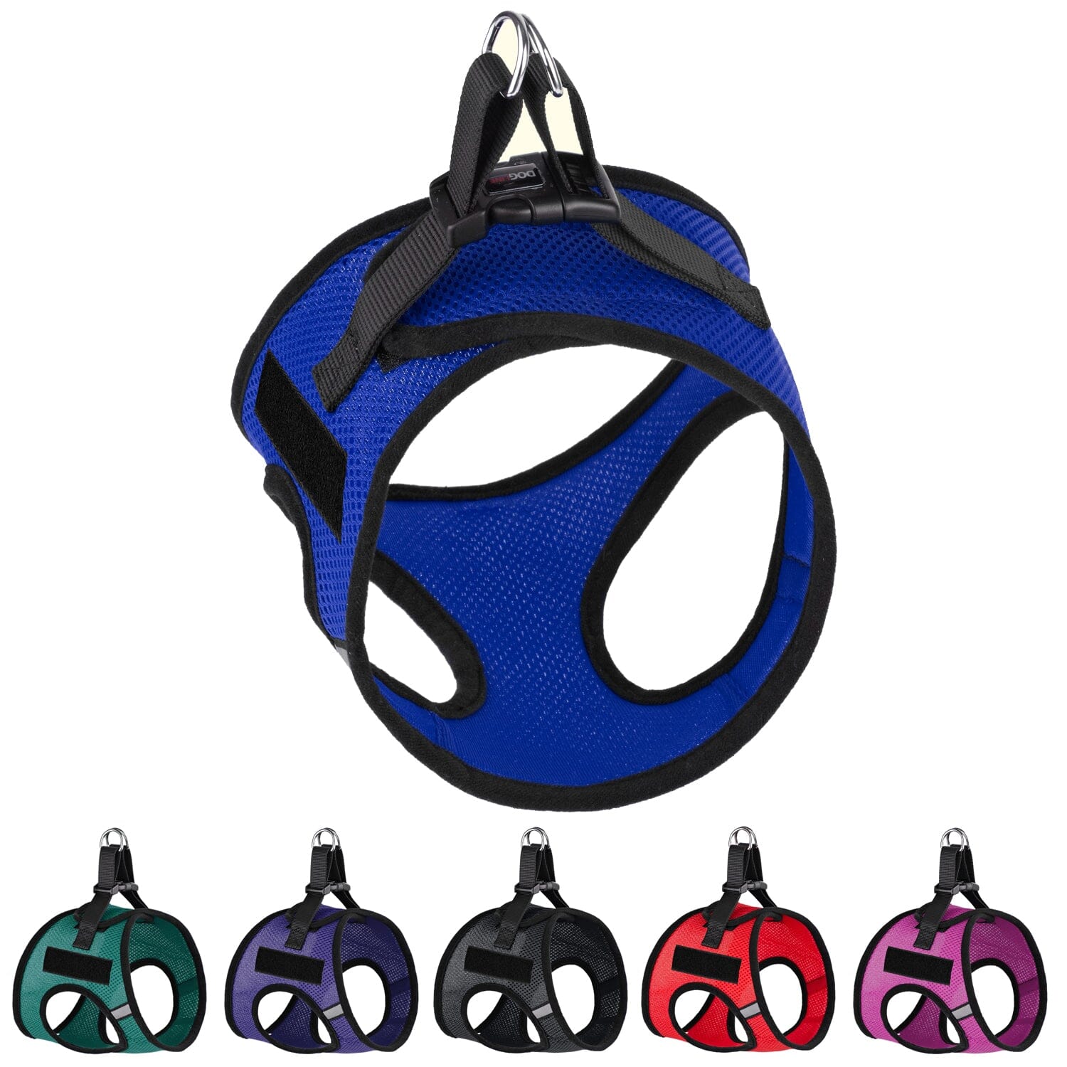 York Mesh Harness + Built-in Hook & Loop Fasteners Dog Harnesses Dogline