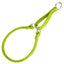 Comfort Microfiber Round Martingale Collar Lime Green Martingale Dog Collar Dogline