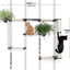 The Gardens - Modern Cat Tree with Plants Cat Condo Catastrophic Creations