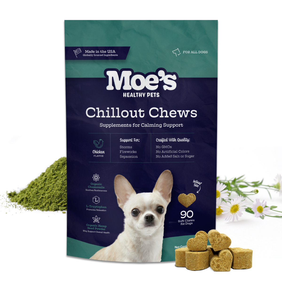 Chillout Chews Moe's Healthy Pets