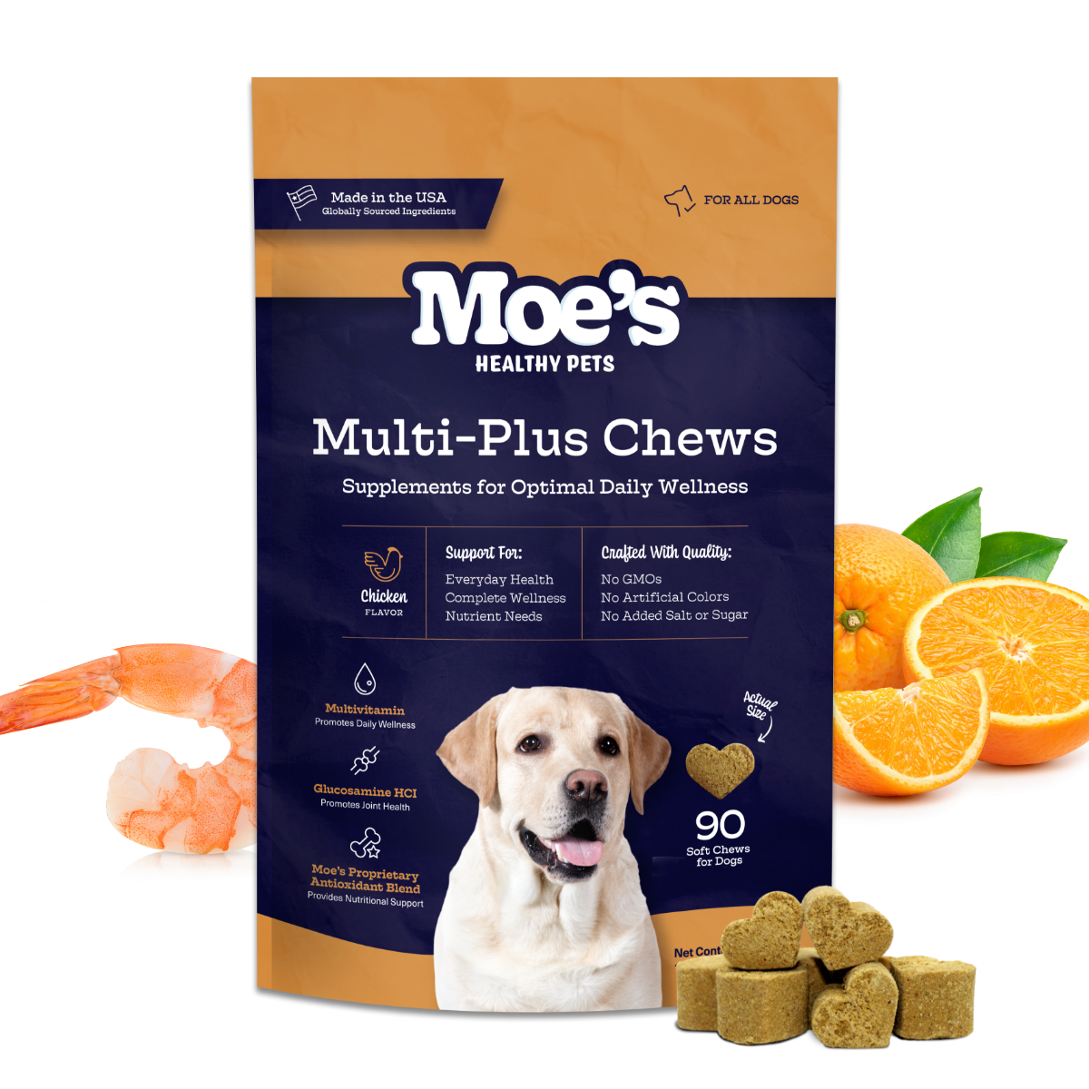 Multi-Plus Chews Moe's Healthy Pets