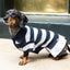 ‘Gladys’ Cashmere blend Polo Dress Sweater BESPOKE PAWS