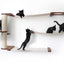 Cat Maze Wall - 3 Tier Cat Tree Cat Condo Catastrophic Creations