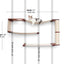 Cat Maze Wall - 3 Tier Cat Tree Cat Condo Catastrophic Creations