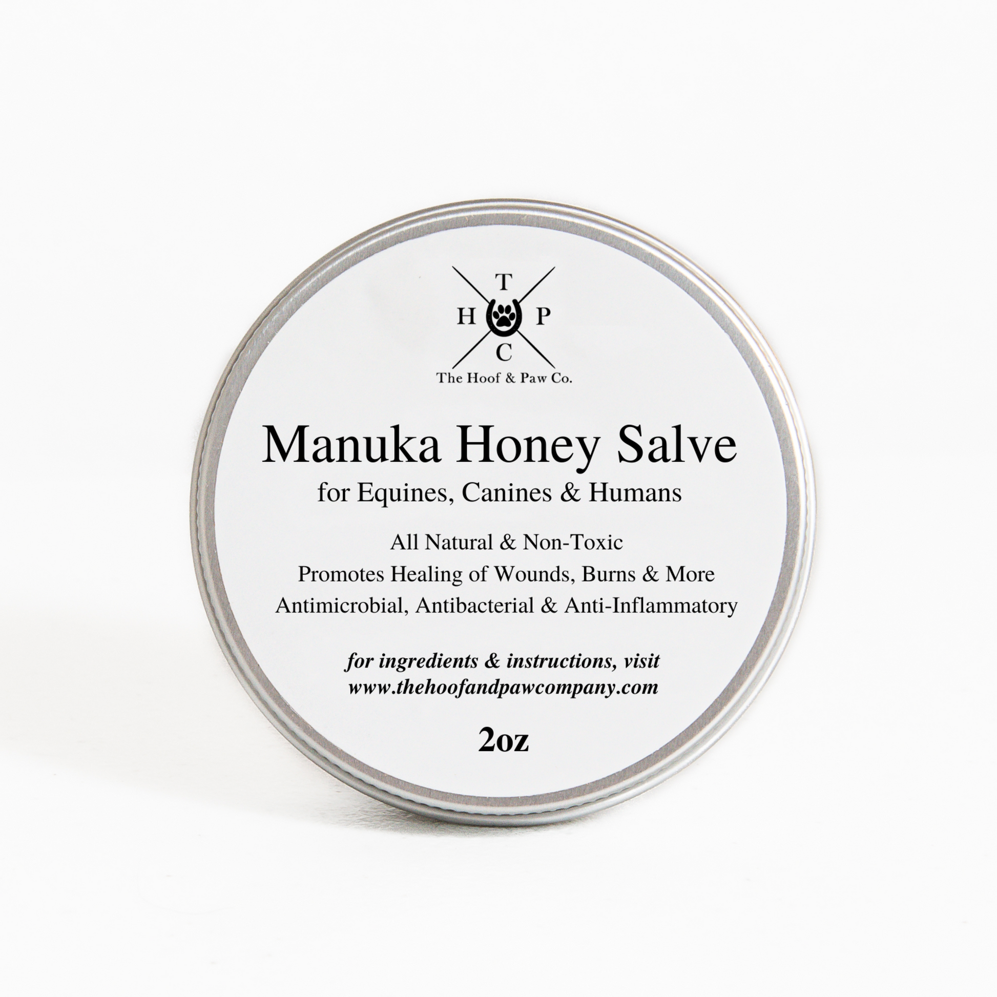 Manuka Honey Salve for Dogs, Horses & Humans The Hoof & Paw Co.