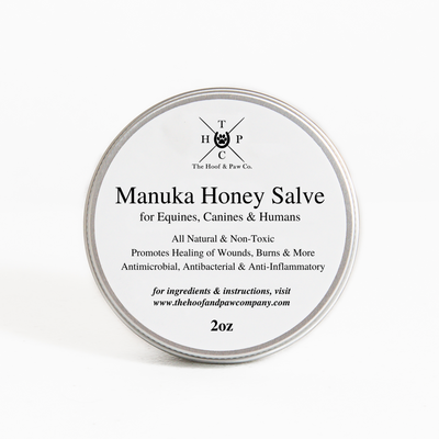 Manuka Honey Salve for Dogs, Horses & Humans The Hoof & Paw Co.