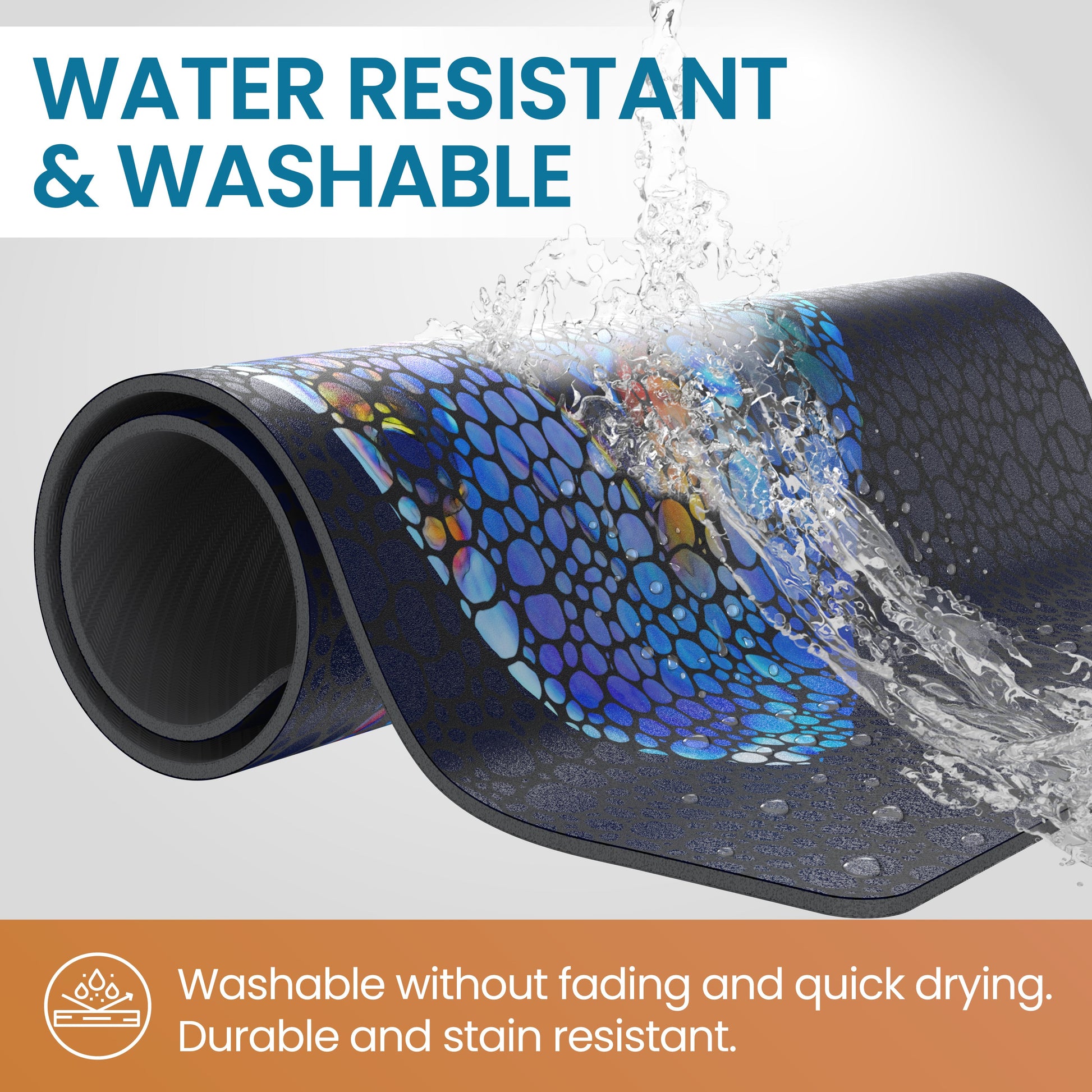 Flipper Aquarium Mat with Tang Artwork Flipper Aquarium Products