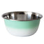 Deep Dog Bowl – Stainless Steel Bowl, Ideal for Small, Medium & Large Dogs – Mint Green Deep Bowls American Pet Supplies