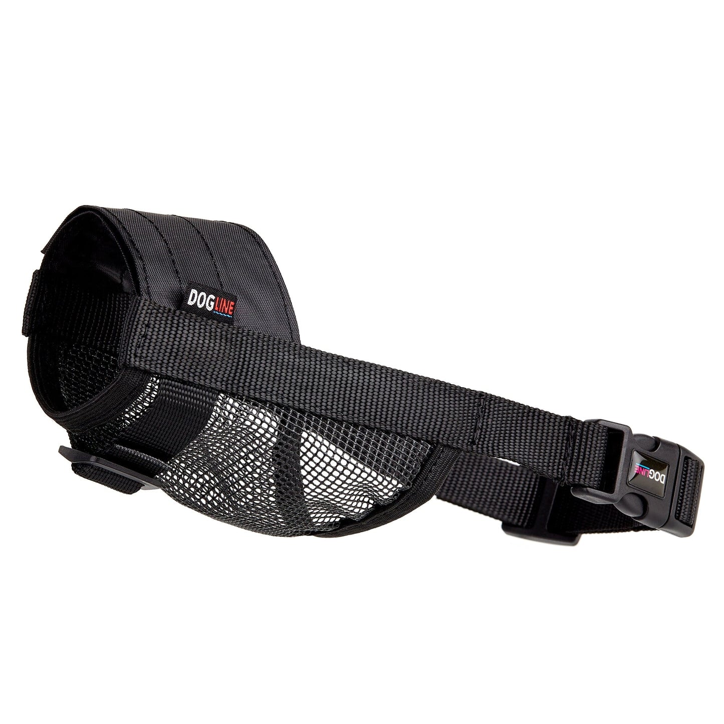 Nylon Adjustable Mesh Muzzle 10-13" Dog Muzzles Dogline