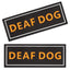 Dogline 3D Rubber Removable Patches for Dog Harness and Vest Deaf Dog Dog Patches Dogline