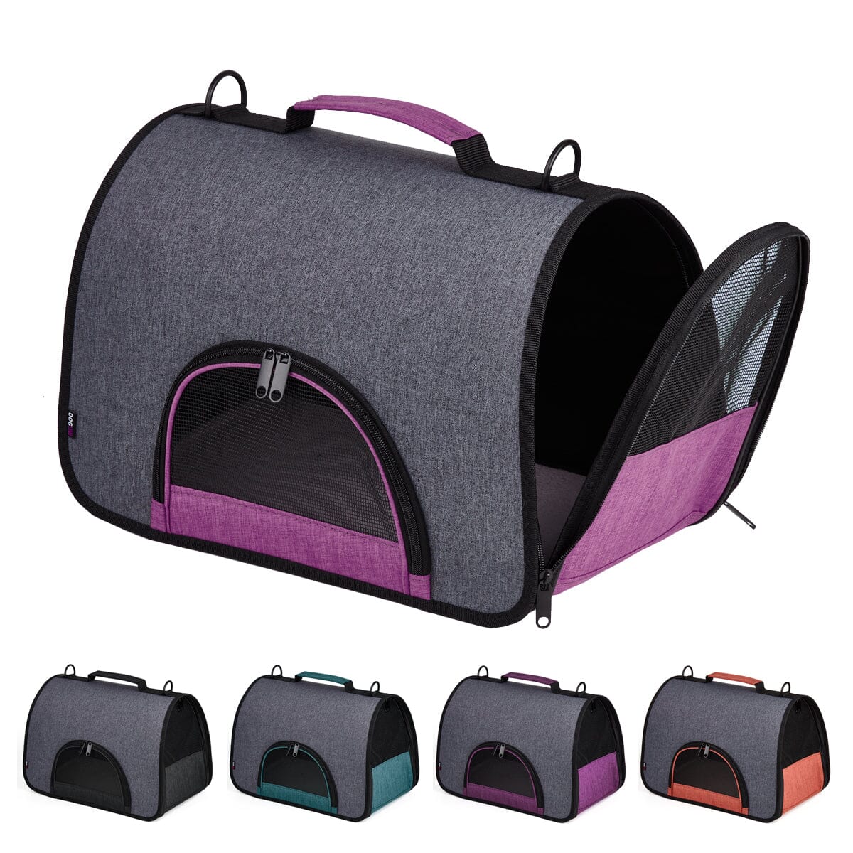 Dual Color Collapsible Pet Carrier Pet Carriers Dogline