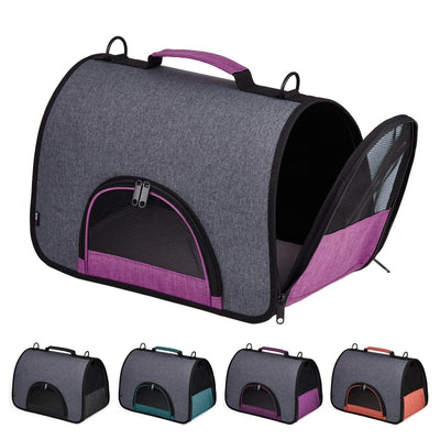 Dual Color Collapsible Pet Carrier Pet Carriers Dogline