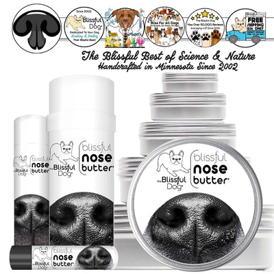 1 Dog Nose Butter For All Dogs 1 OZ TIN NOSE BUTTER® The Blissful Dog