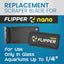 Flipper Nano Aquarium Cleaner Stainless Steel Replacement Blades 2 Pack Replacement Blades Flipper Aquarium Products