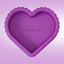 FreezHeart - Durable Heart Enrichment Chew Purple Freezbone