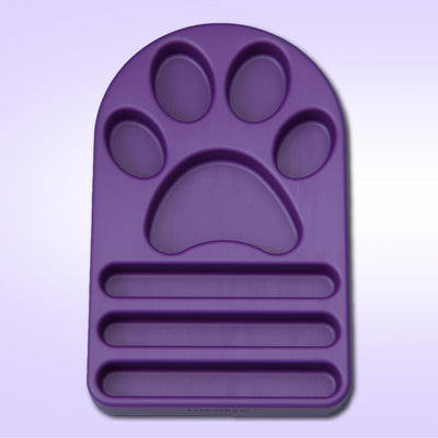 FreezPaw Mat - Calming Slow Feeder UP TO 140LBS DOGS Purple Freezbone