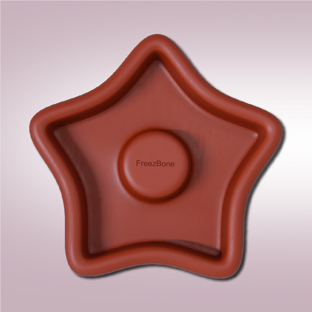 FreezStar - Long-Lasting Star Chew UP TO 140LBS DOGS Coral Freezbone