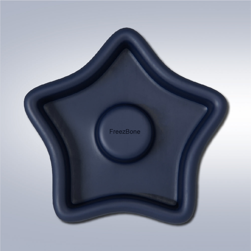 FreezStar - Long-Lasting Star Chew UP TO 140LBS DOGS Navy Freezbone