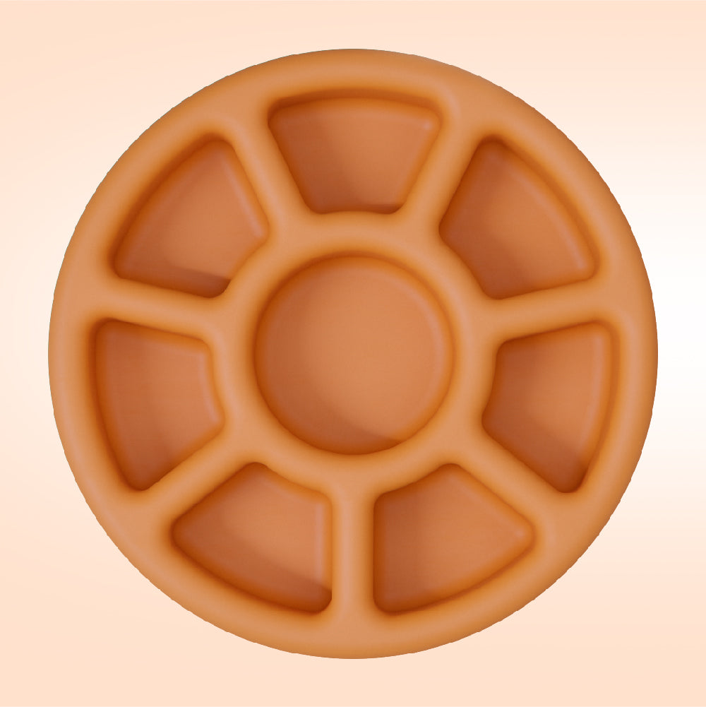 FreezWheel - Durable Interactive Chew UP TO 140LBS DOGS Orange Freezbone
