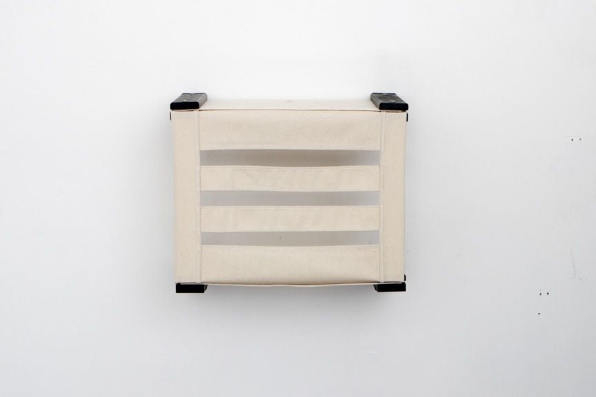 Enclosed Cat Bed - Cat Wall Cubby Onyx Bamboo Slotted Catastrophic Creations