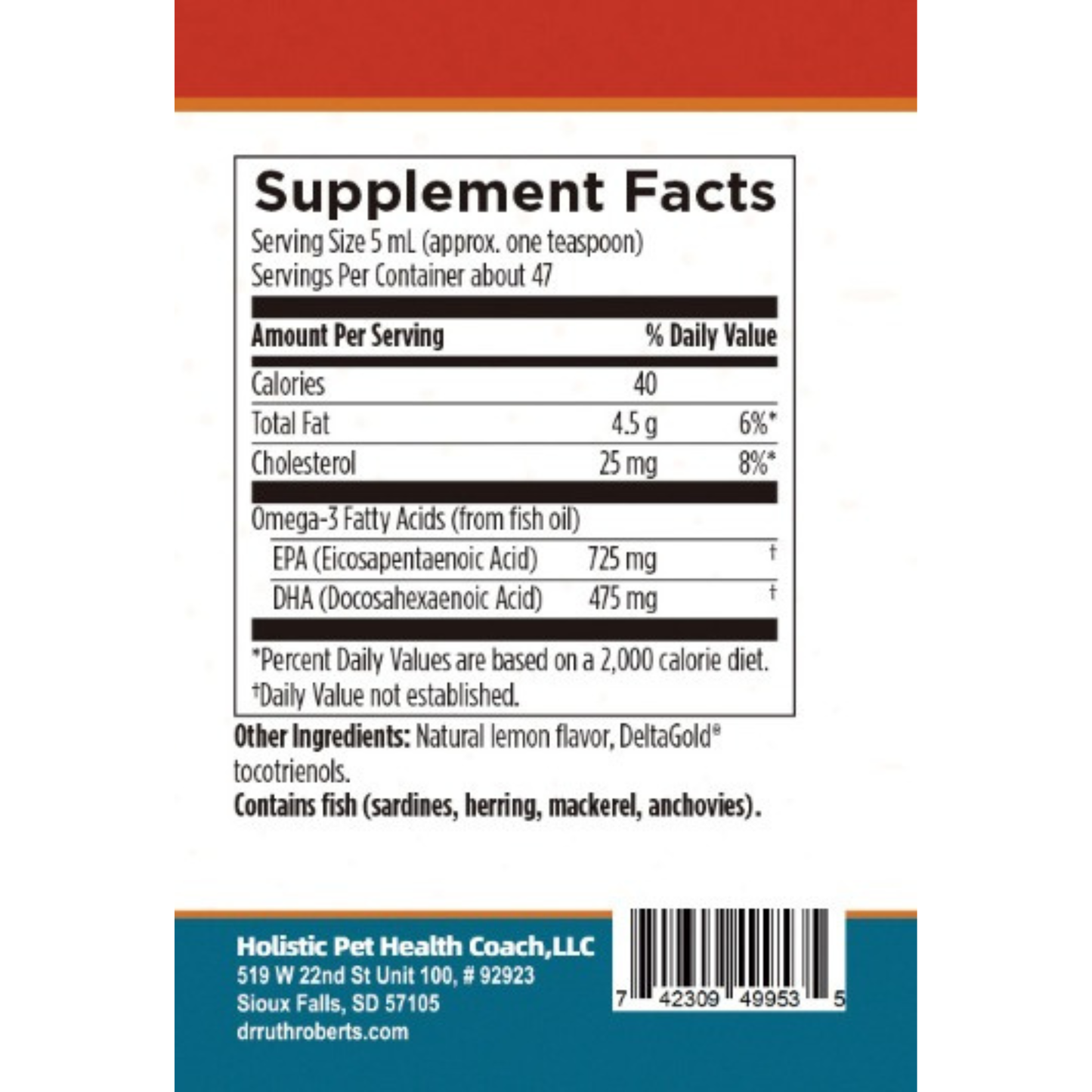 Omega Pawz - Liquid Omega 3 Oil for Dogs and Cats Animals & Pet Supplies Dr. Ruth Roberts