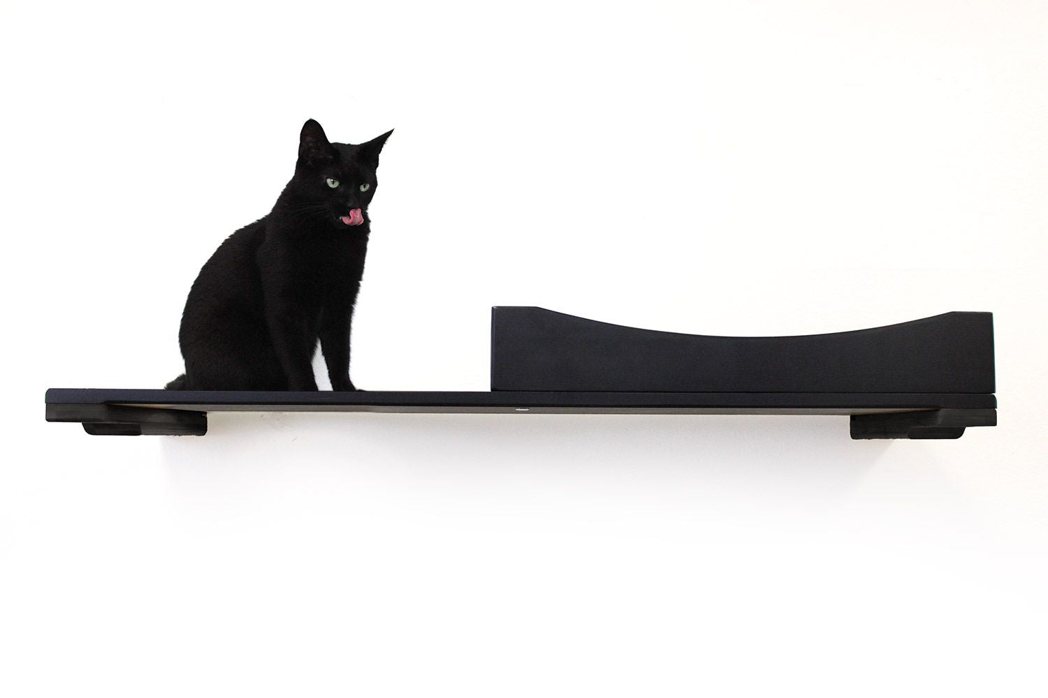 The Cat Nest Bed Onyx Bamboo None 34" Solid Shelf Cat shelves/bed Catastrophic Creations