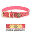 Sporting Dog Collar - Blaze Pink Vintage Camo Dog Supplies Pointer Traditions