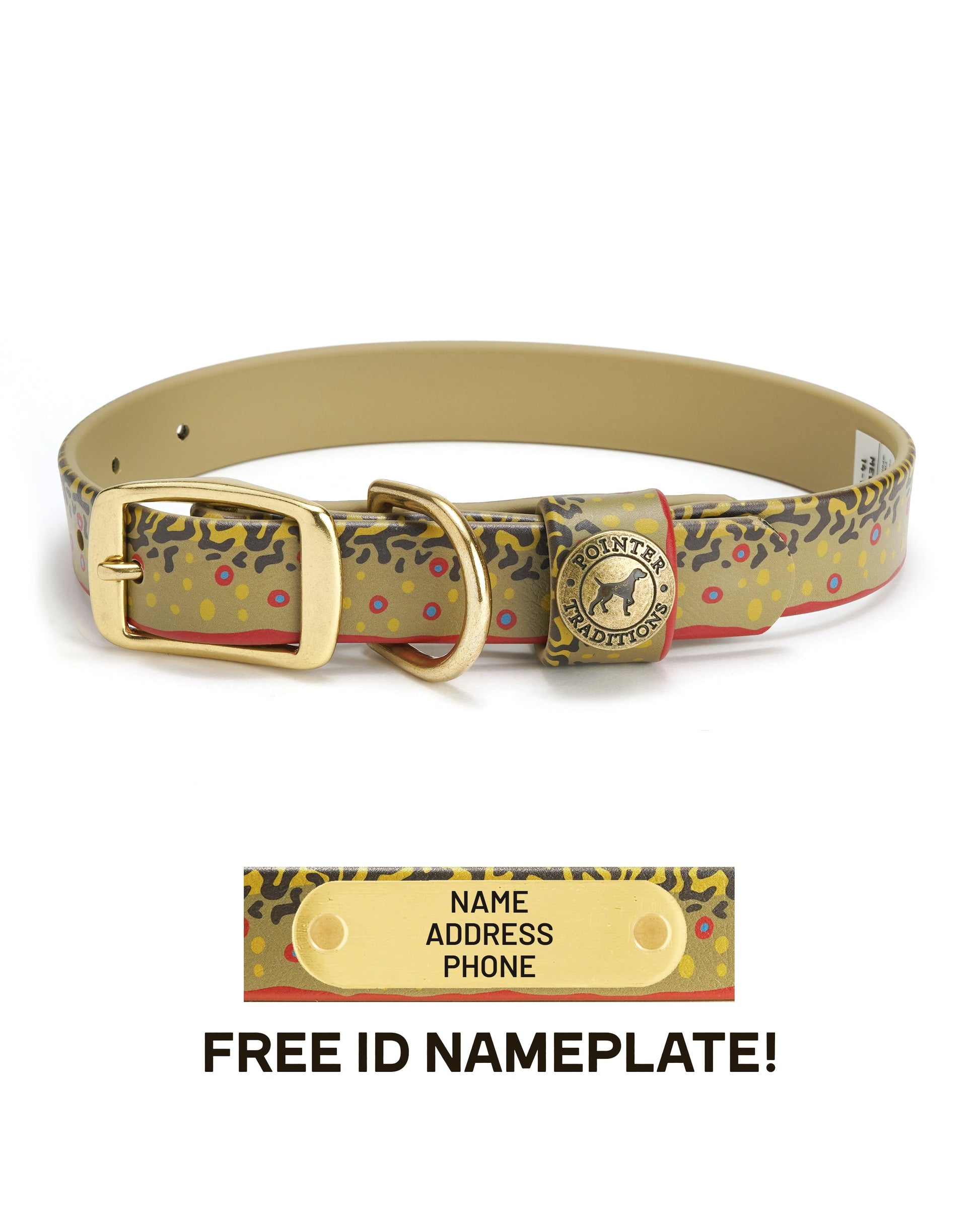 Sporting Dog Collar - Brook Trout Dog Supplies Pointer Traditions