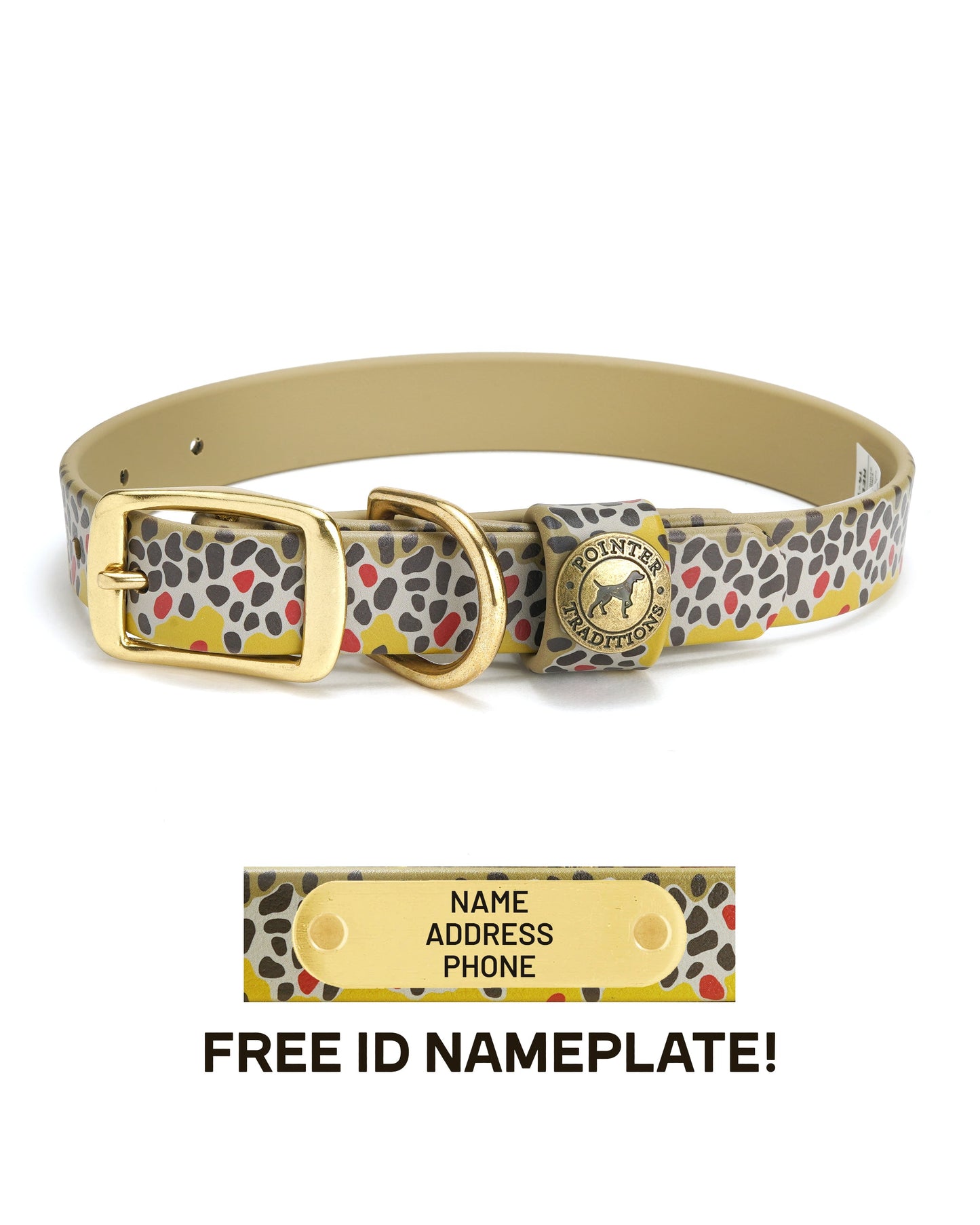 Sporting Dog Collar - Brown Trout Dog Supplies Pointer Traditions