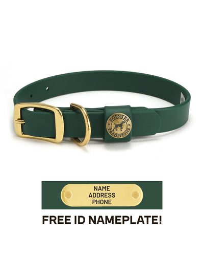 Sporting Dog Collar - Woodland Green Dog Supplies Pointer Traditions
