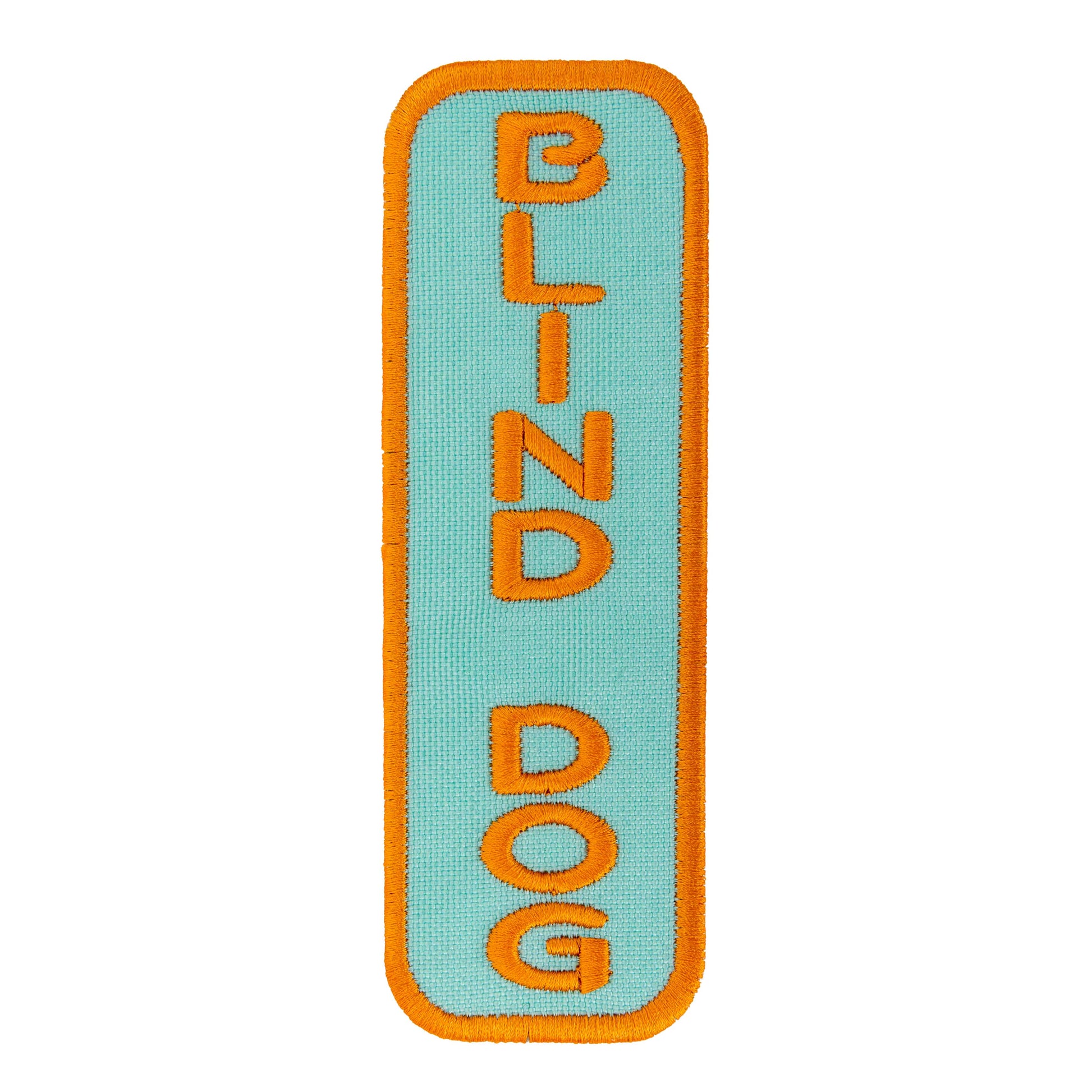 Blind Dog 2x6 Patch Blue Orange Patch K9 Sport Sack