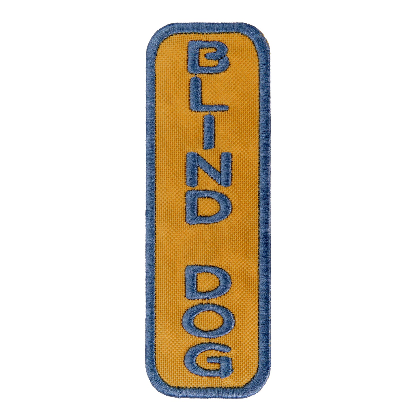 Blind Dog 2x6 Patch Yellow Gray Patch K9 Sport Sack
