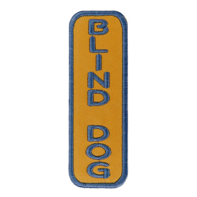 Blind Dog 2x6 Patch Yellow Gray Patch K9 Sport Sack