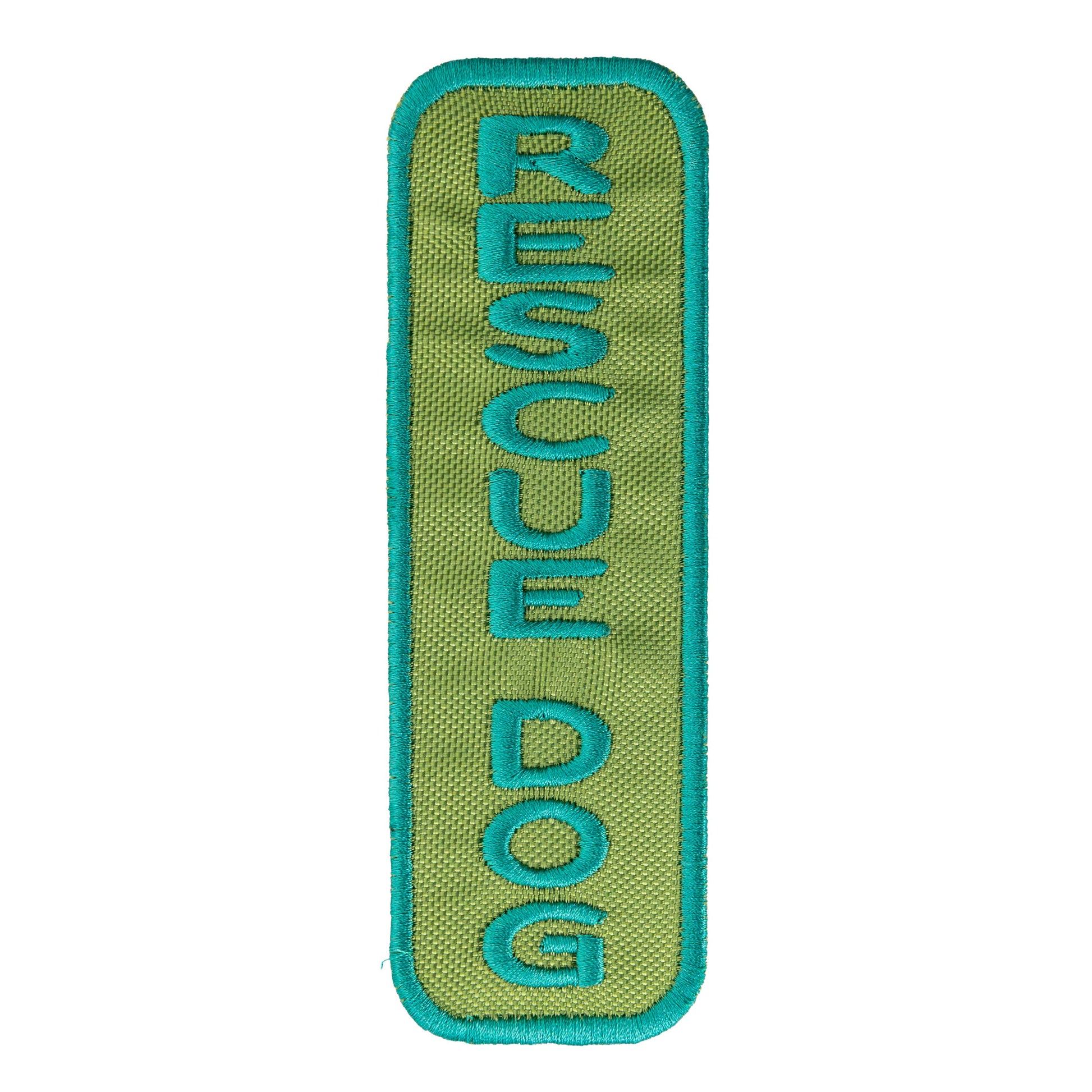Rescue Dog Patch Green Turquoise K9 Sport Sack