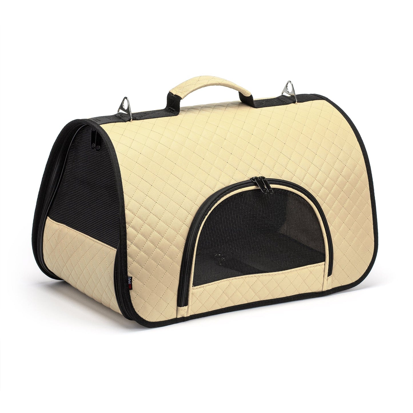 Designer Pet Carrier Beige Pet Carriers Dogline