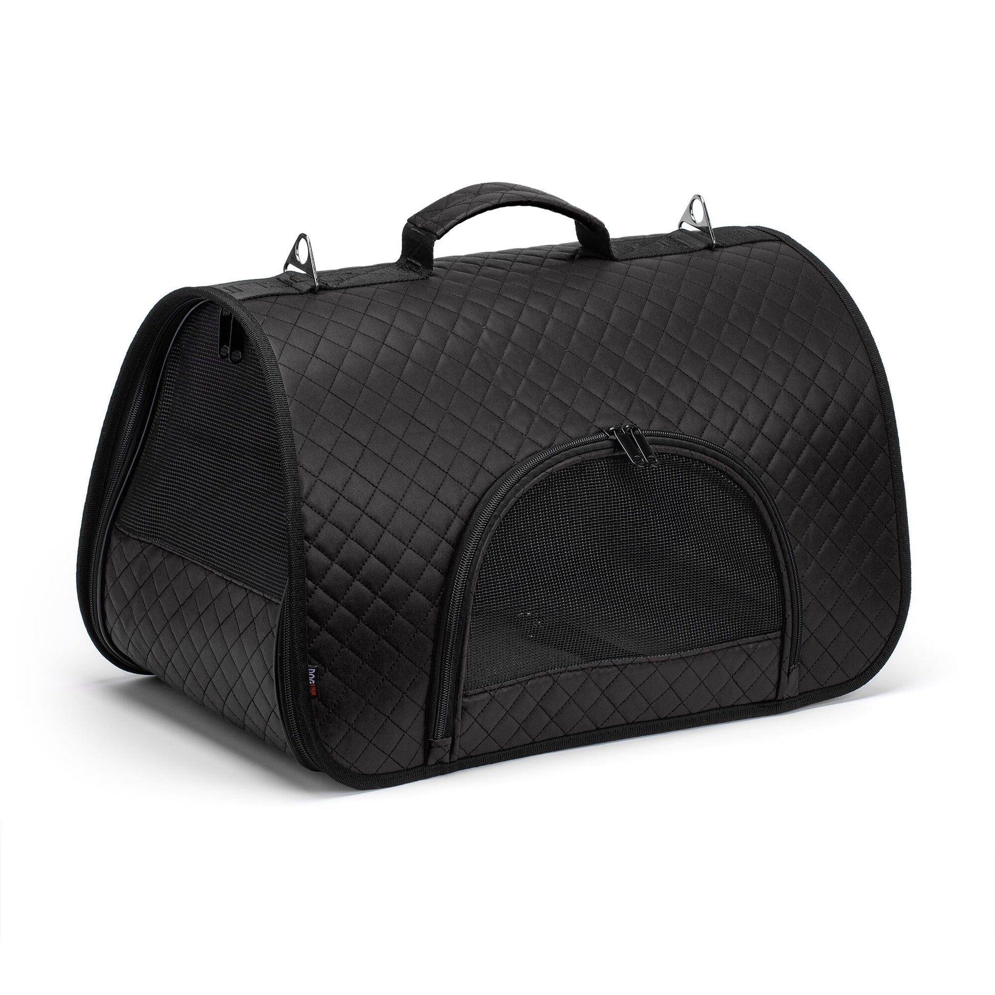 Designer Pet Carrier Black Pet Carriers Dogline