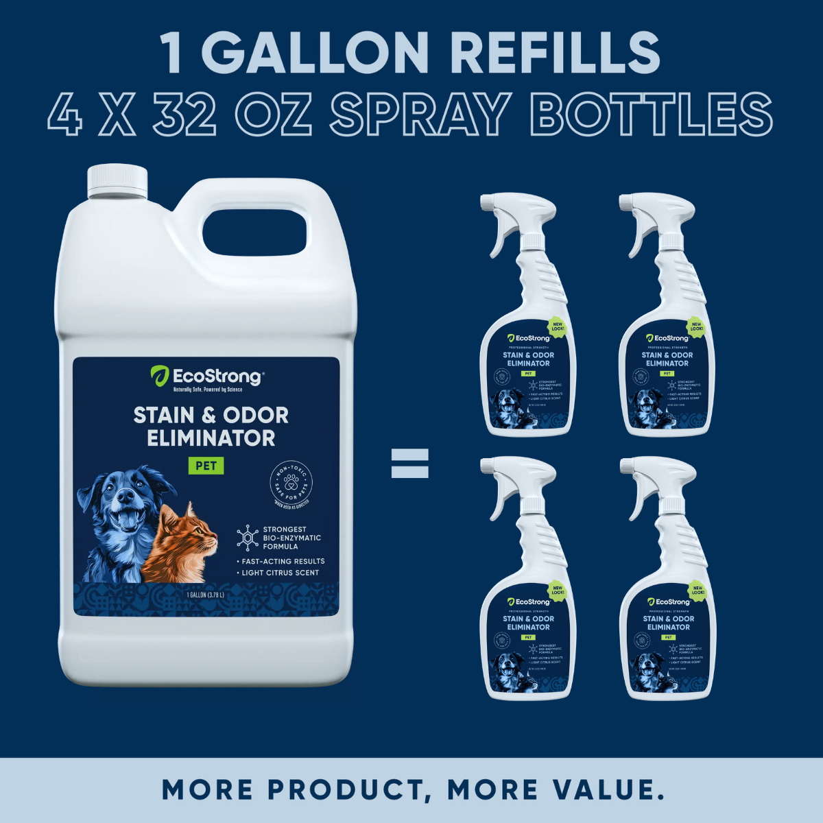 Pet Stain and Odor Eliminator Pet & Animal > Pet Stain & Odor EcoStrong